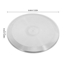 Sanitary Tri Clamp: Solid Blind End Cap, Sanitary Blank Lid, Polished Stainless