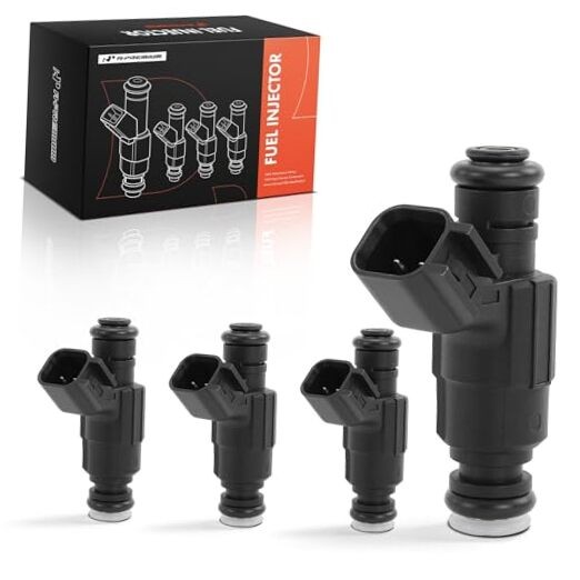 Fuel Injectors Compatible with Mini Cooper 2002-2006 2008 L4 1.6L, Naturally