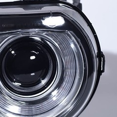 Halogen Model Headlights Assembly Compatible with Dodge Challenger 2015 2016
