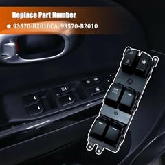 93570-B2010CA Master Power Window Switch for Kia Soul 2014-2019 – Front