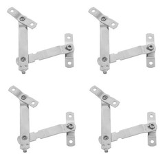 4 Pcs Bay Window Limiter Door and Opening Restrictor Casement Brace