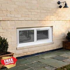 NOTASA White Basement Window 32″x18″