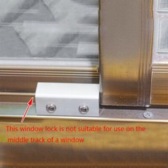 No Punching Window Safety Locks Anti Door Lock Home Security Door Lock Limiters