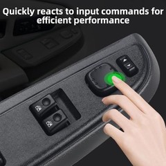 15883318 Front Driver Side Door Lock & Window Power Switch Assembly with Black