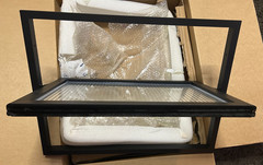 24″x18″ Flush Mount Window – Black – READ DESCRIPTION