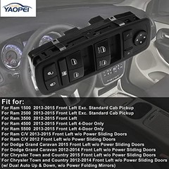 Master Power Window Switch Left Driver Side for Dodge Grand Caravan Chrysler