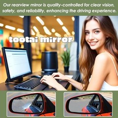 Replacement Mirror Glass – Compatible with vehicles – Accord 1998-2002 sedan – n