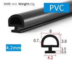 Bubble Gasket Seal for UPVC Doors Windows Rubber Strip Draught Repair 1 Metre