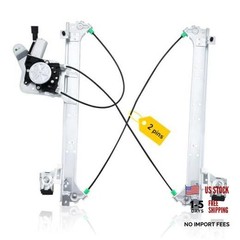 Rear Left Driver Side Power Window Regulator with 741-578(Rear Driver Side)