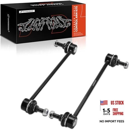 2 x Front Sway Bar Links Stabilizer Bar Links, Compatible with Mitsubishi