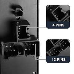 No.BN8F-66-350A/BN8F66350A Car Master Power Window Switch Front Driver Side