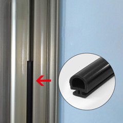 Bubble Gasket Seal for UPVC Doors Windows Rubber Strip Draught Repair 1 Metre