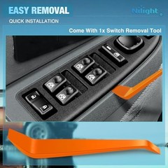 Power Window Switch w/Black Bezel for Cadillac&Chevrolet&GMC 2003-2006 w/Bezel