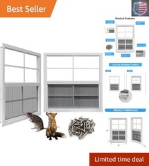 Upgraded Shed Windows 2 Pack, 30″ x 36″ Windows with Tempered Glass and Stain…
