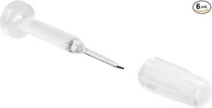 Prime-Line L 5895 Window Grid Retainer Pin Clear 6 Pack