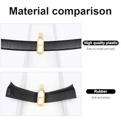 Rear Bumper Guards for Mitsubishi Outlander 2022-2025 Accessories ABS Black