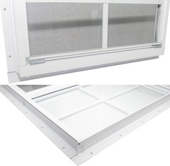 Heavy Duty 2 Pack 14″x21″ Shed Windows – Easy Installation, Stylish & Functional