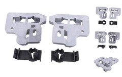 Front Left and Right Power Window Regulator Bracket Retaining Repair Clip Kit