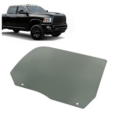 Rear Door Window Glass Right Side Compatible with 2009 Dark Passenger Side