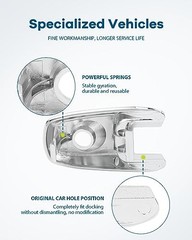 Exterior Front Driver Left Door Handle Replacement for Edge 2011-2014 Replace