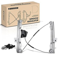 Front Left Power Window Regulator with 2-Blade Motor Front Driver (LH)