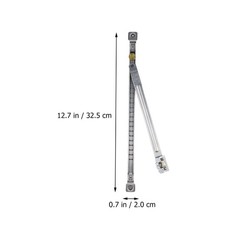 No Punching Wind Support Window Bars Security inside Door and Limiters