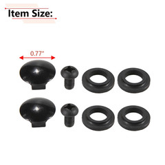 Rear Window Latch Bolt Nut Screw Set for Toyota Sienna GSL ASL 2003 2017 Year