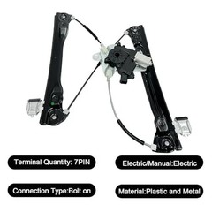748-974 Power Window Regulator with Motor Compatible Front Driver Left Side