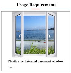 Plastic Steel Inward Open Window Handle Locking Double Glazing Replacement Lock