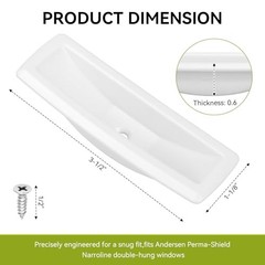 Window Sash Lift Handle Replacement for Andersen PSNL Low Profile Sash Lift