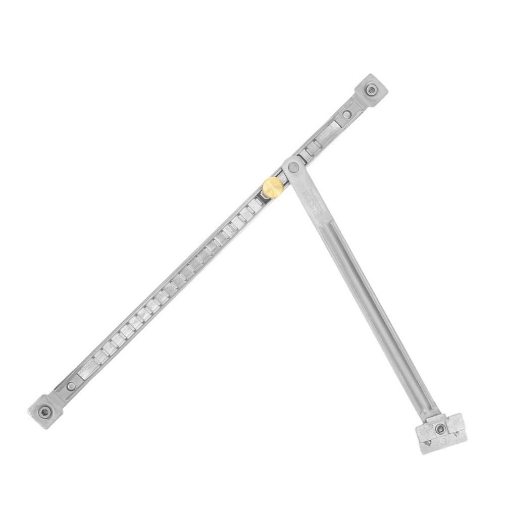 Telescopic Window Stay, 12-Inch Adjustable Stainless Steel Casement Limiter Bar