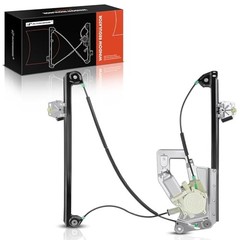 Front Left Driver Side Power Window Regulator with Motor Compatible with BMW
