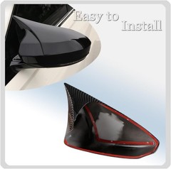 2PCS New Sports Rear Mirror Cover Caps for Nissan sentra 2020-2025/Altima Sedan