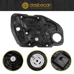Front Left Driver Side Power Window Regulator with Panel Front Left Side