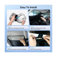 KUST Windshield Sun Shade for 2011–2016 Hyundai Elantra Window Accessories