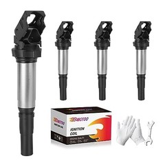 Pack of 4 Ignition Coil Pack Compatible with Mini Cooper DOHC SOHC Turbo 2007