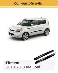 Windshield A-Pillar Trim Molding Set Compatible with Left 2010-2013 Kia Soul