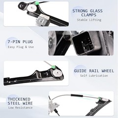 Power Window Regulator with Motor Assembly Compatible Front Left Driver Side
