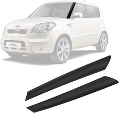 Windshield A-Pillar Trim Molding Set, Compatible with Kia 2010-2013 Kia Soul