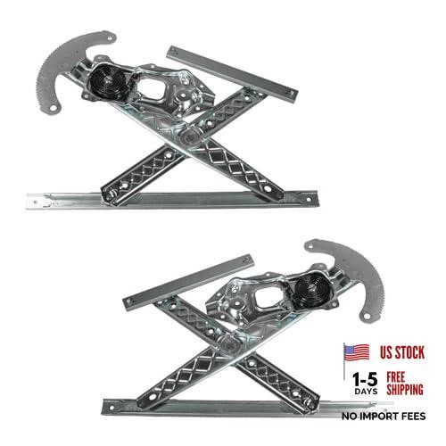 Front Power Window Regulator Set Compatible with 1997-1998 Ford F-150 WRA50150