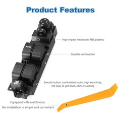 Automatic Power Master Window Switch Compatible with Mazda 3 L4 2.0L 2.3L 2.5L