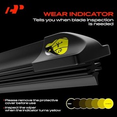 18″ + 19″ Windshield Wiper Blades Compatible with Mini Cooper 2002-2024 –