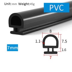 Bubble Gasket Seal for UPVC Doors Windows Rubber Strip Draught Repair 1 Metre