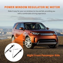 Passenger Side Power Window Regulator with Motor Auto-up Compatible with Right