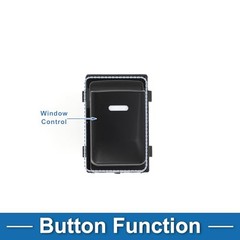 Power Window Switch for Kia Sportage 2011-2017 Window Control Switch ABS Black