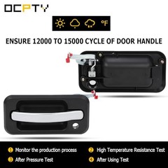 Door Handle Exterior Front Driver Left Side Replacement Fit 2003-2009 for