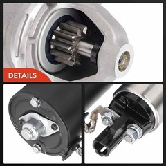 Starter Motor Compatible with Kia Soul 2012-2013, Rio 2014-2017, 1.6L, 12V