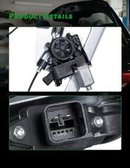 Power Window Compatible with Cadillac SRX & Saab 9-4X 7-pin Front Driver Side