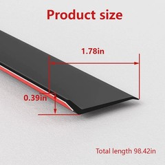 Universals Window Guard & Door Edge Seal Strip Trim for Home Sliding Windows