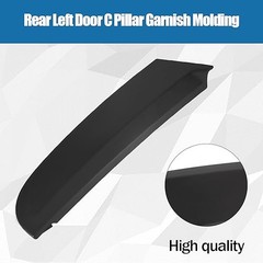 Rear Left Door C Pillar Garnish Molding Fits for 2011-2016 KIA Black Rear Left
